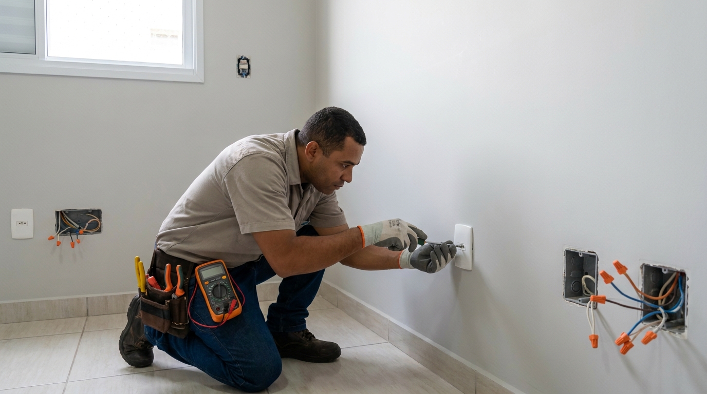 Instalação de Tomada e Interruptor Perto de Mim