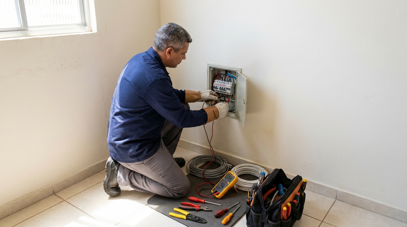 Manutenção elétrica em Macaé‑RJ